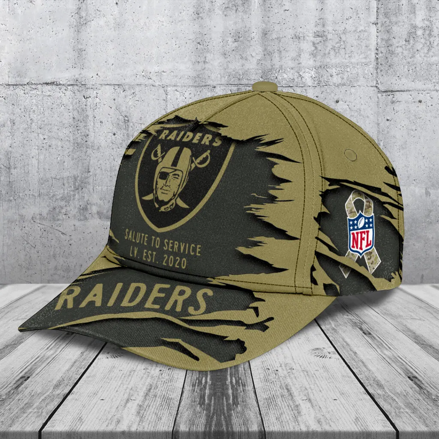LVR x NFL 2025 Salute to Service Classic Cap DATND TANTD