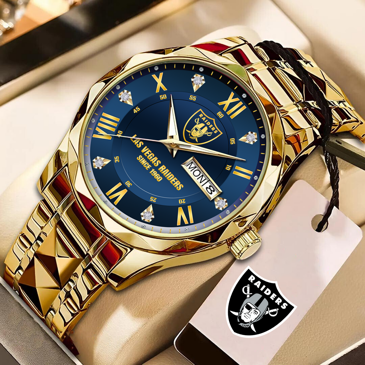 LVR x NFL Alloy Luxury Quartz Watch DATND TANTD