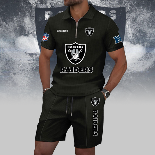 LVR x NFL Zip Polo Set DATND TANTD
