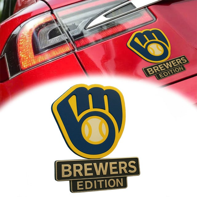 MB Premium 3D Car Name Badge DDT TTV