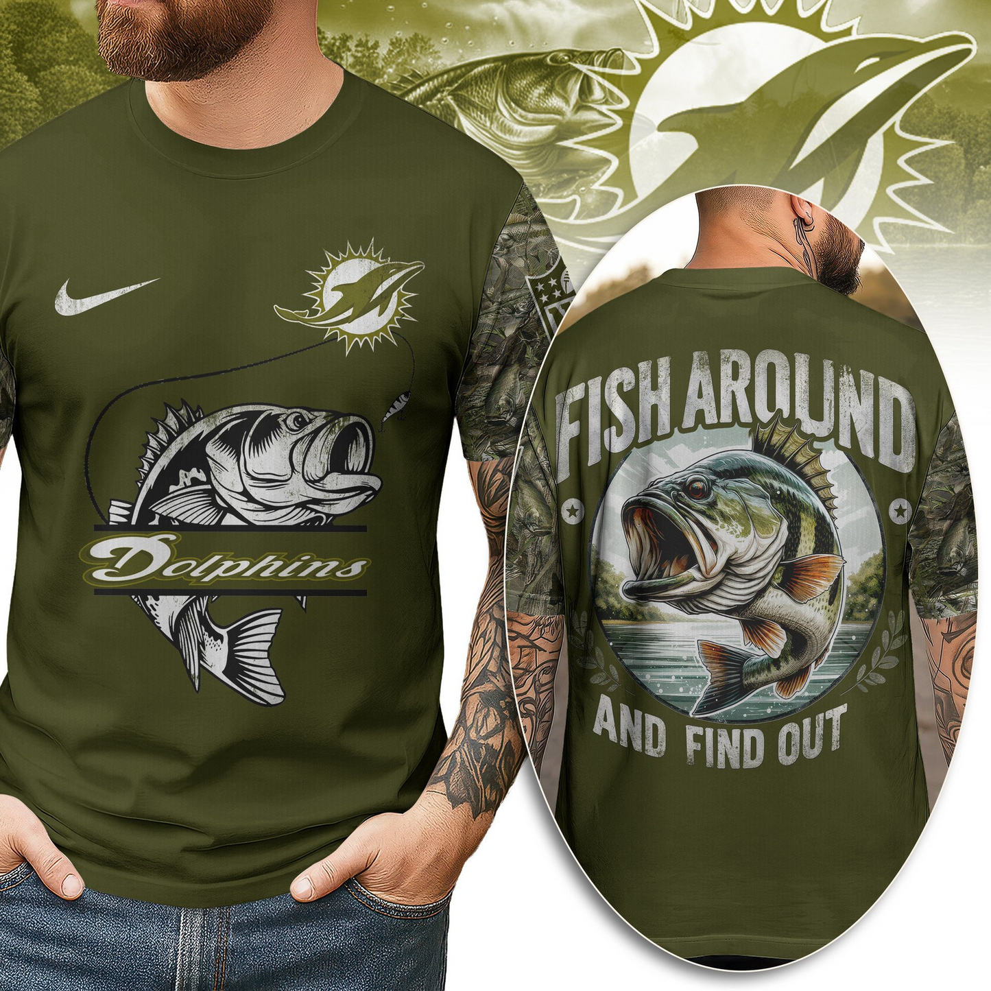 MD Premium Fish Around And Find Out 3D Shirt DDT CTND