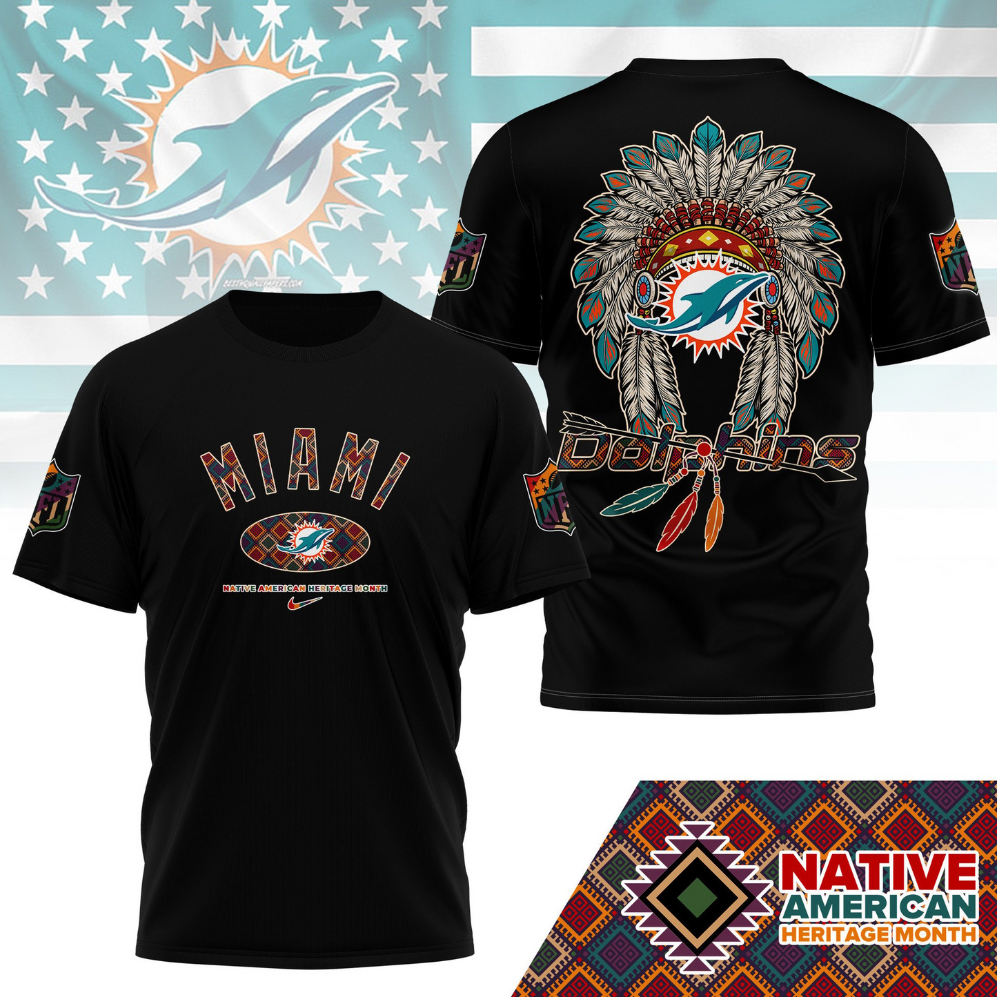 MD Premium Native American Heritage Month 3D Shirt DDT TTV