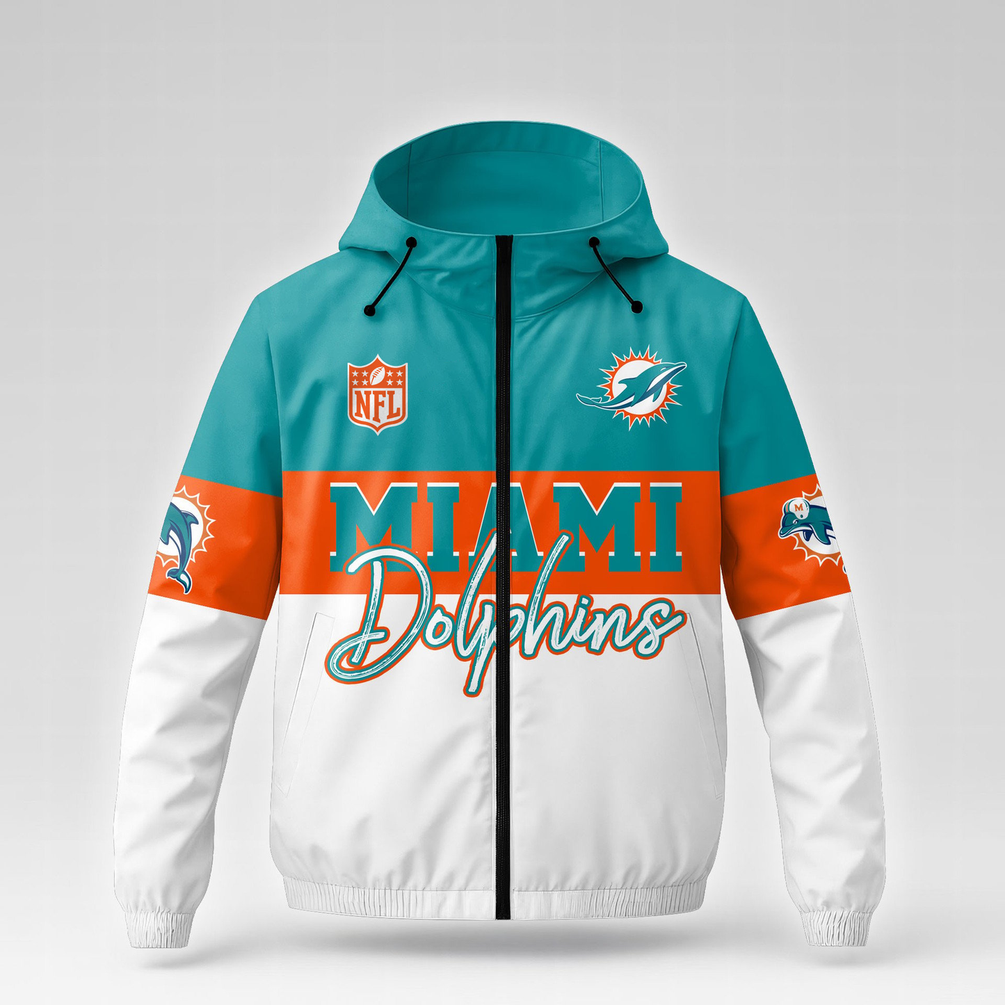 MD Premium NFL Fan Pride Windbreaker Jacket DDT NTL