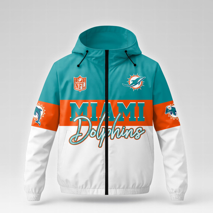 MD Premium NFL Fan Pride Windbreaker Jacket DDT NTL