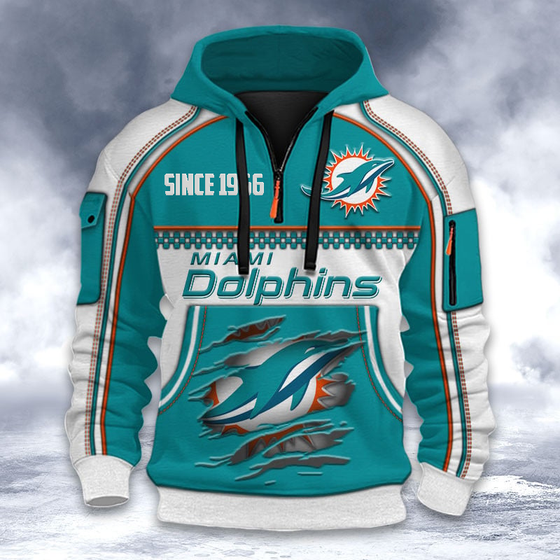 MD Premium NFL Multicolor V2 Zip Hoodie DDT CTND