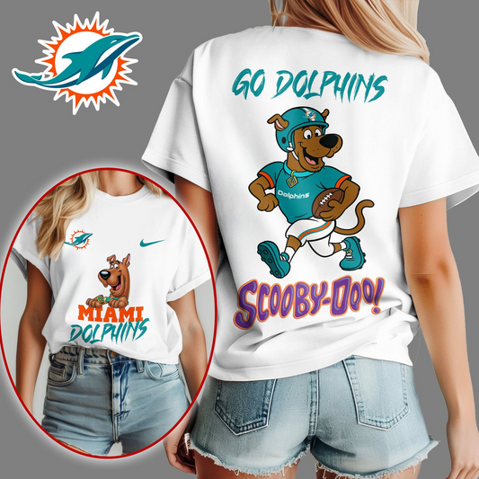 MD Premium NFL Scooby-Doo Fan Women‘s Shirt DDT CTND