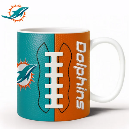 MD Premium NFL Split Color Ceramic Mug DDT HLPhuong