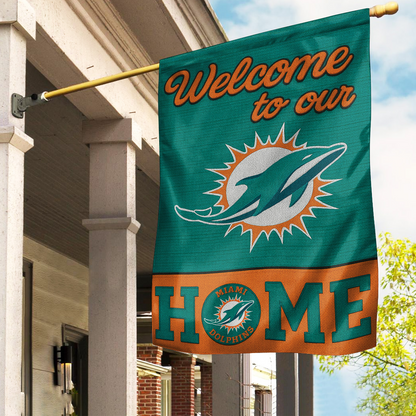 MD Premium NFL Welcome Home Flag DDT NTL