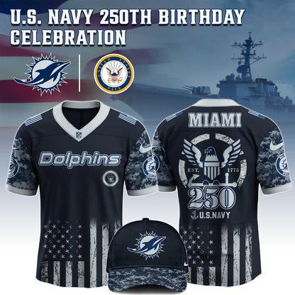 MIA x 250 U.S. Navy 250th Birthday Celebration Jersey DatND DVT