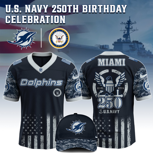MIA x 250 U.S. Navy 250th Birthday Celebration Jersey DatND DVT