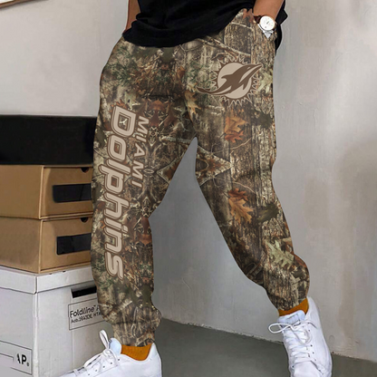 MIA x NFL Football Team Hunting Camo Long Pants DATND TANTD