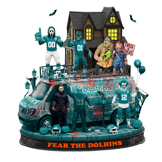 MIA x NFL Halloween Acrylic Plaque DATND TANTD