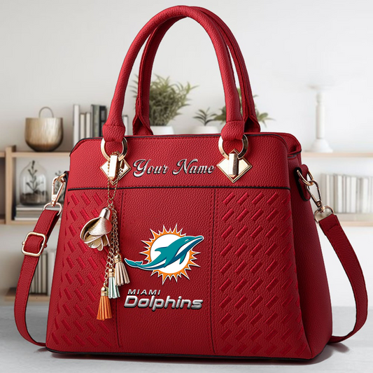 MIA x NFL Leather Bag DATND TANTD