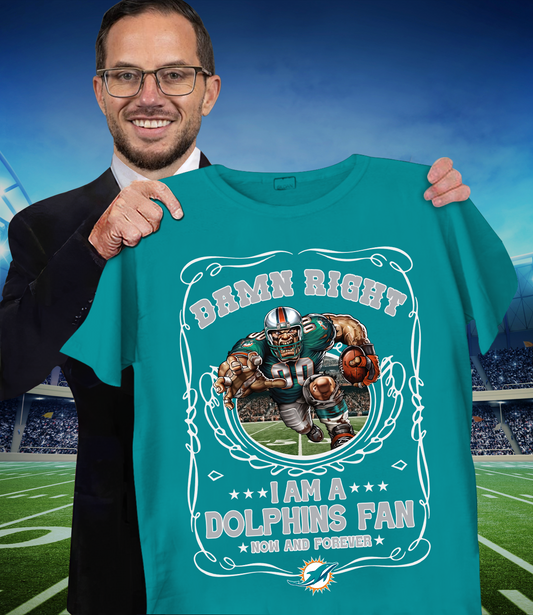 MIA x NFL Mascot 2D T-Shirt DATND TANTD 120825