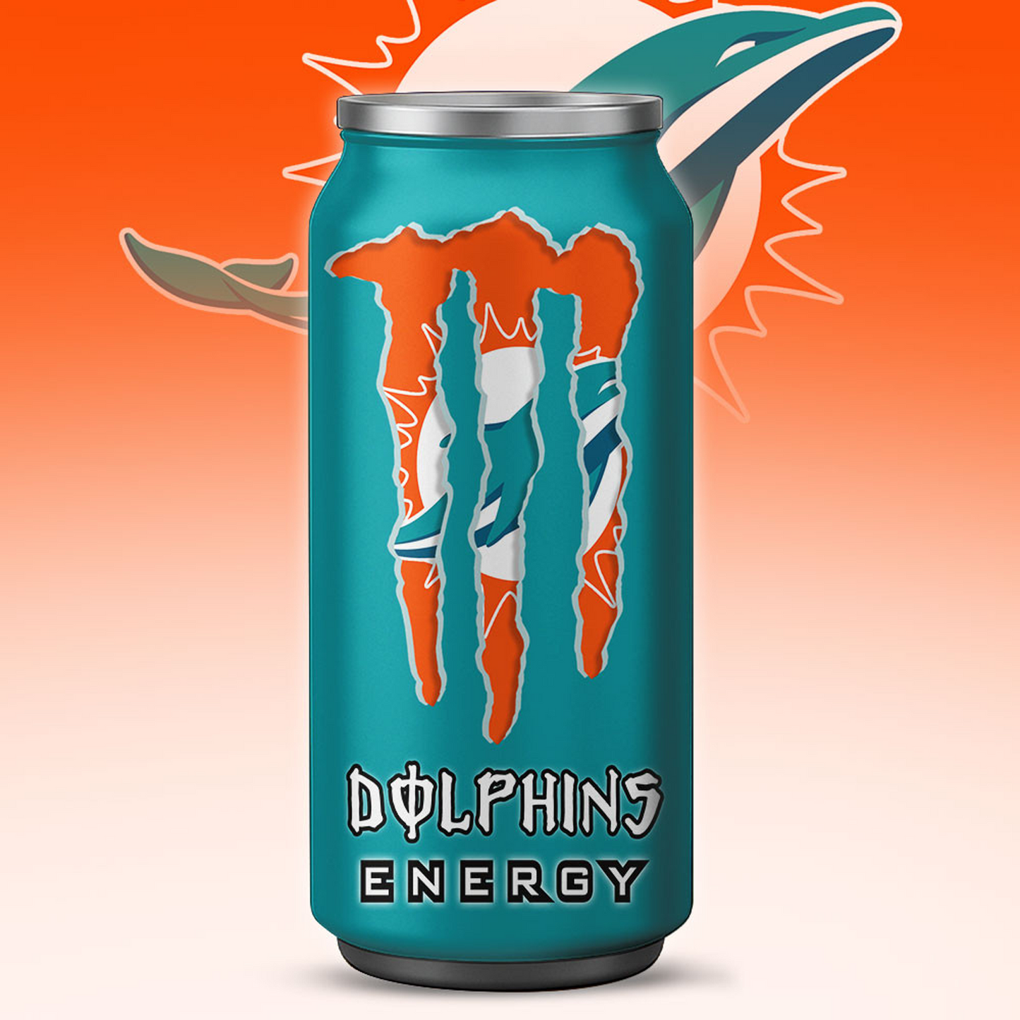 MIA x NFL Monster Energy Tumbler Gift for Fans DATND TANTD