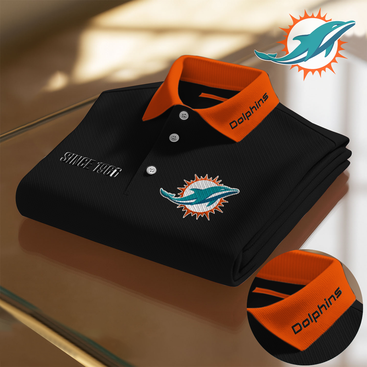 MIA x NFL Premium Polo Shirt  DatND DVT