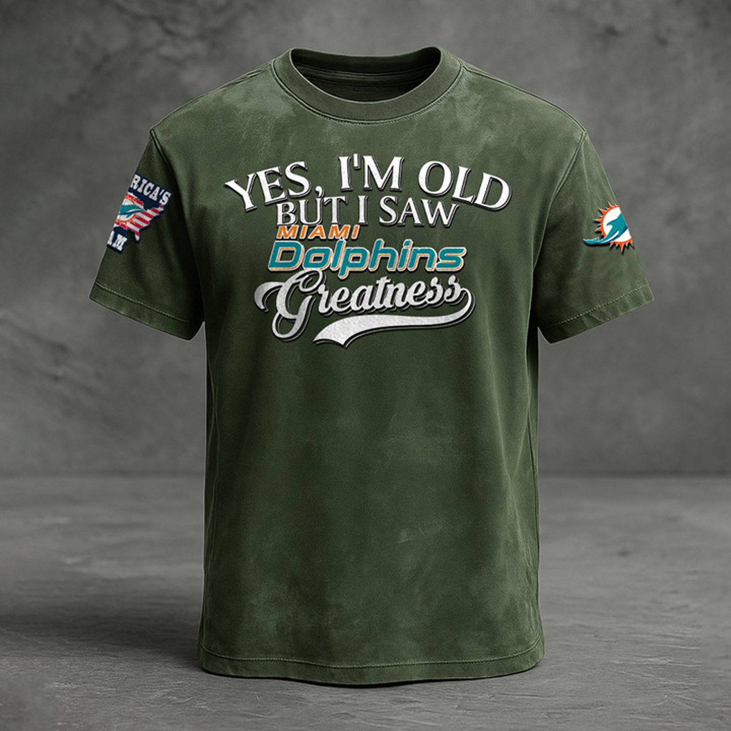 MIA X NFL Retro Style Shirt V1 NAK NHT