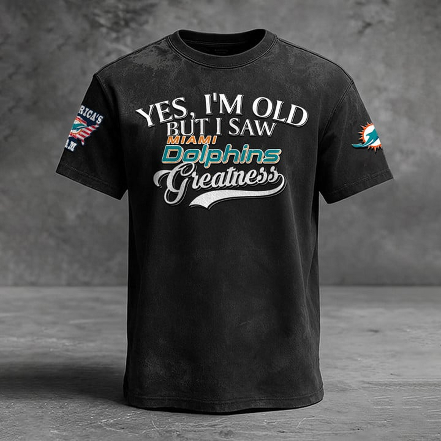 MIA X NFL Retro Style Shirt V1 NAK NHT