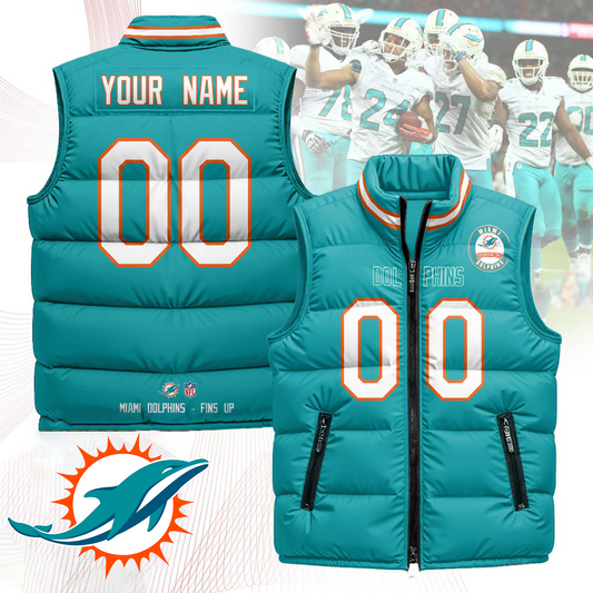 MIA x NFL Unisex Puffer Vest DatND ThuongNH