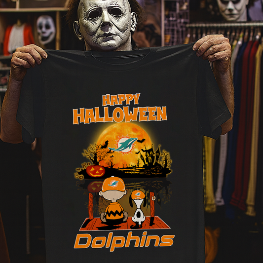 MIA X The Peanuts Snoopy And Charlie Brown Happy Halloween 2D Shirt DatND ThuongNH