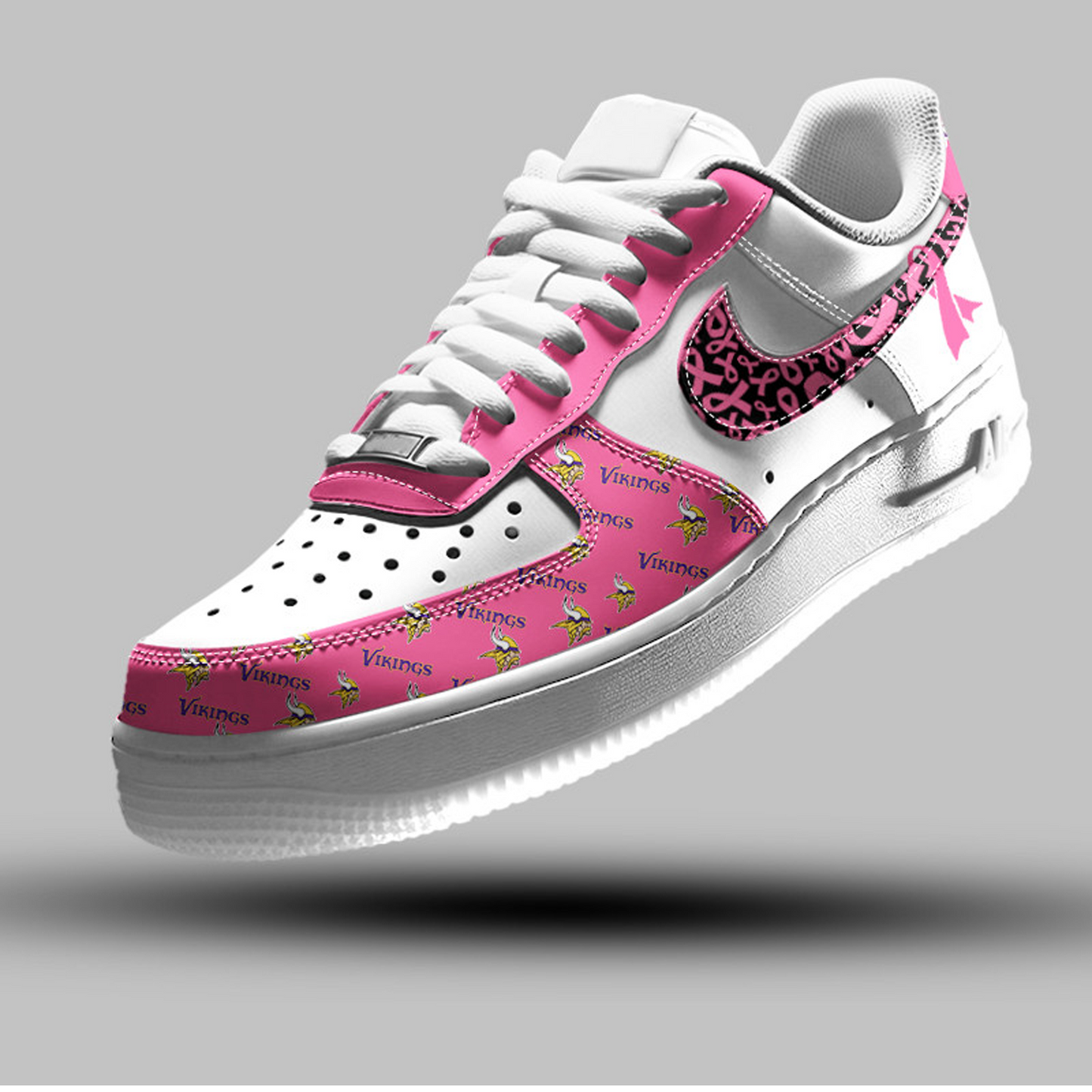 MIN Man Low Top Shoes x Breast Cancer Awareness DatND DVT
