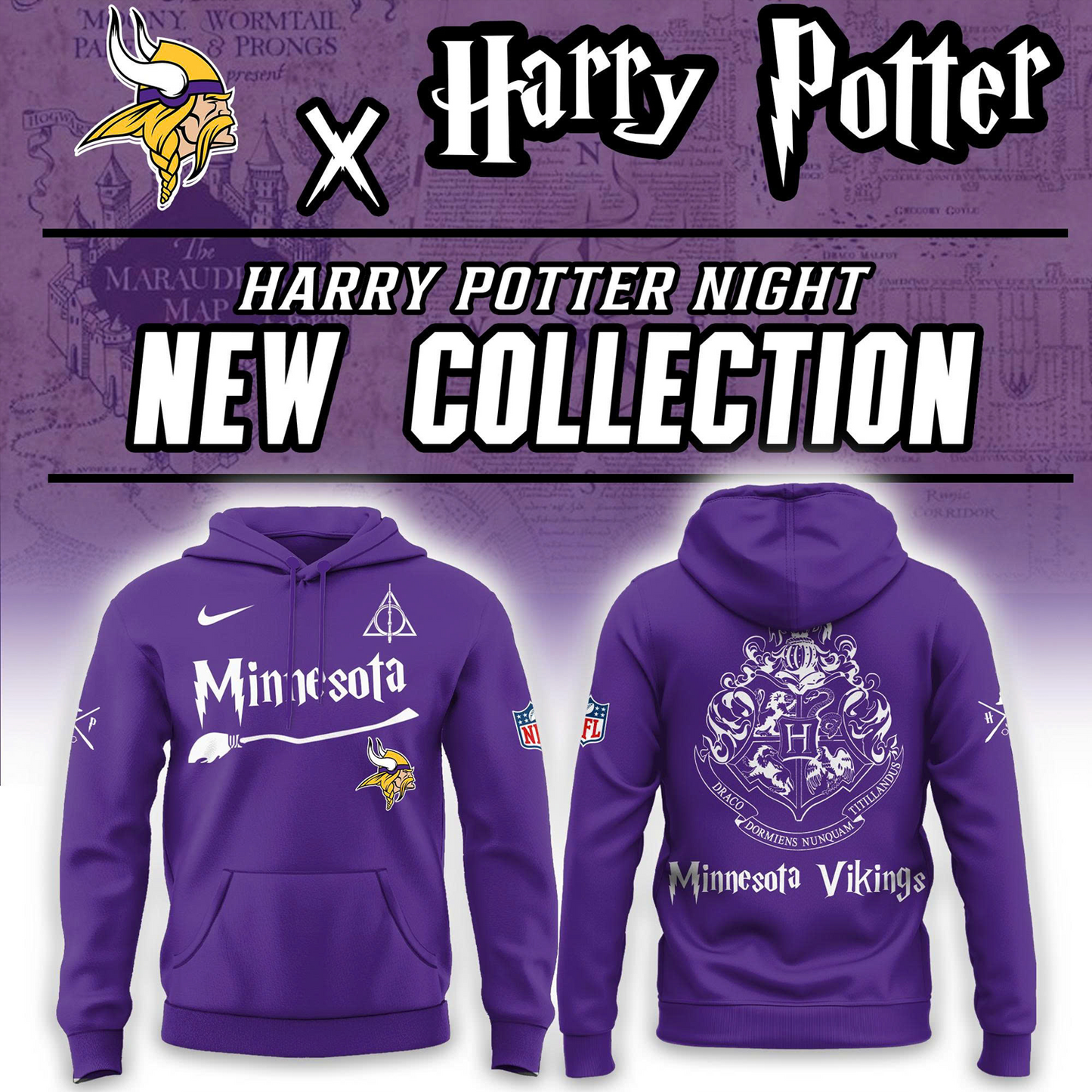 MIN x Harry Potter Night 3D Shirt DATND TANTD