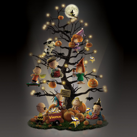 MIN x NFL Happy Halloween - Peanuts Table Tree DATND TANTD