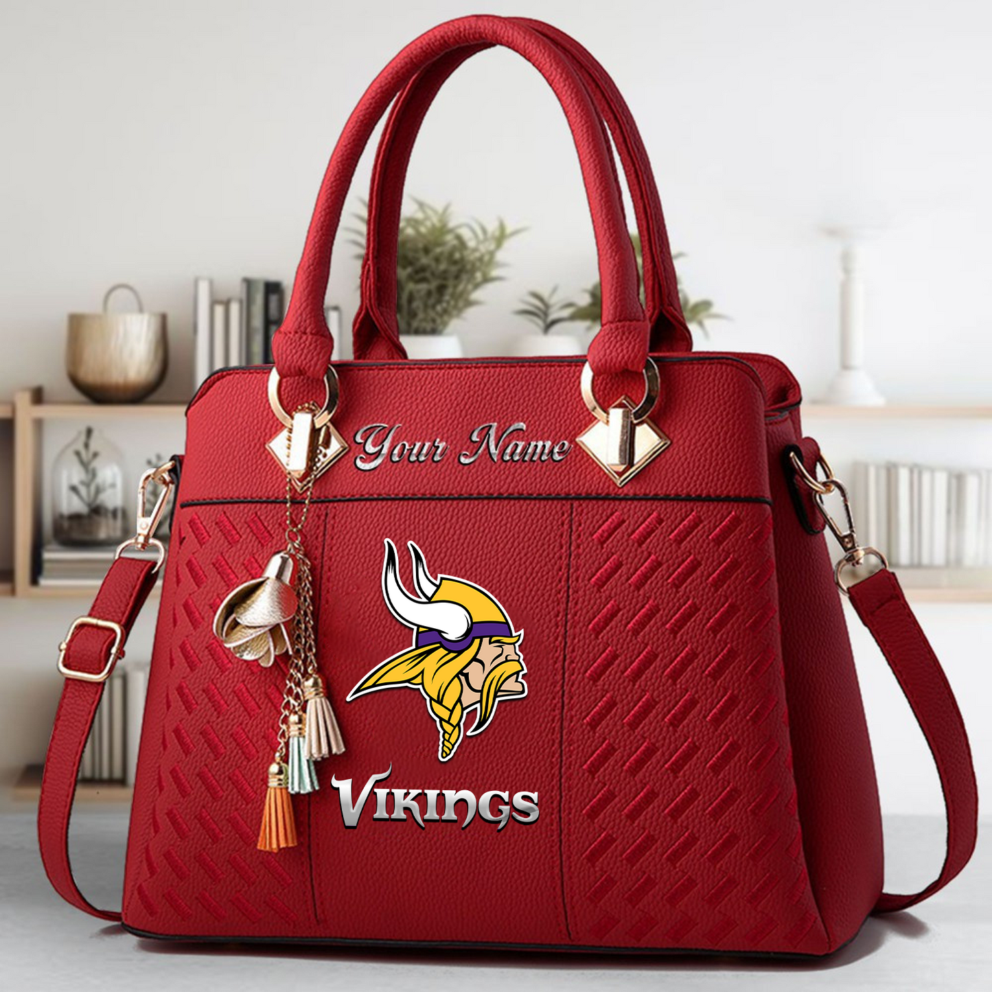 MIN x NFL Leather Bag DATND TANTD