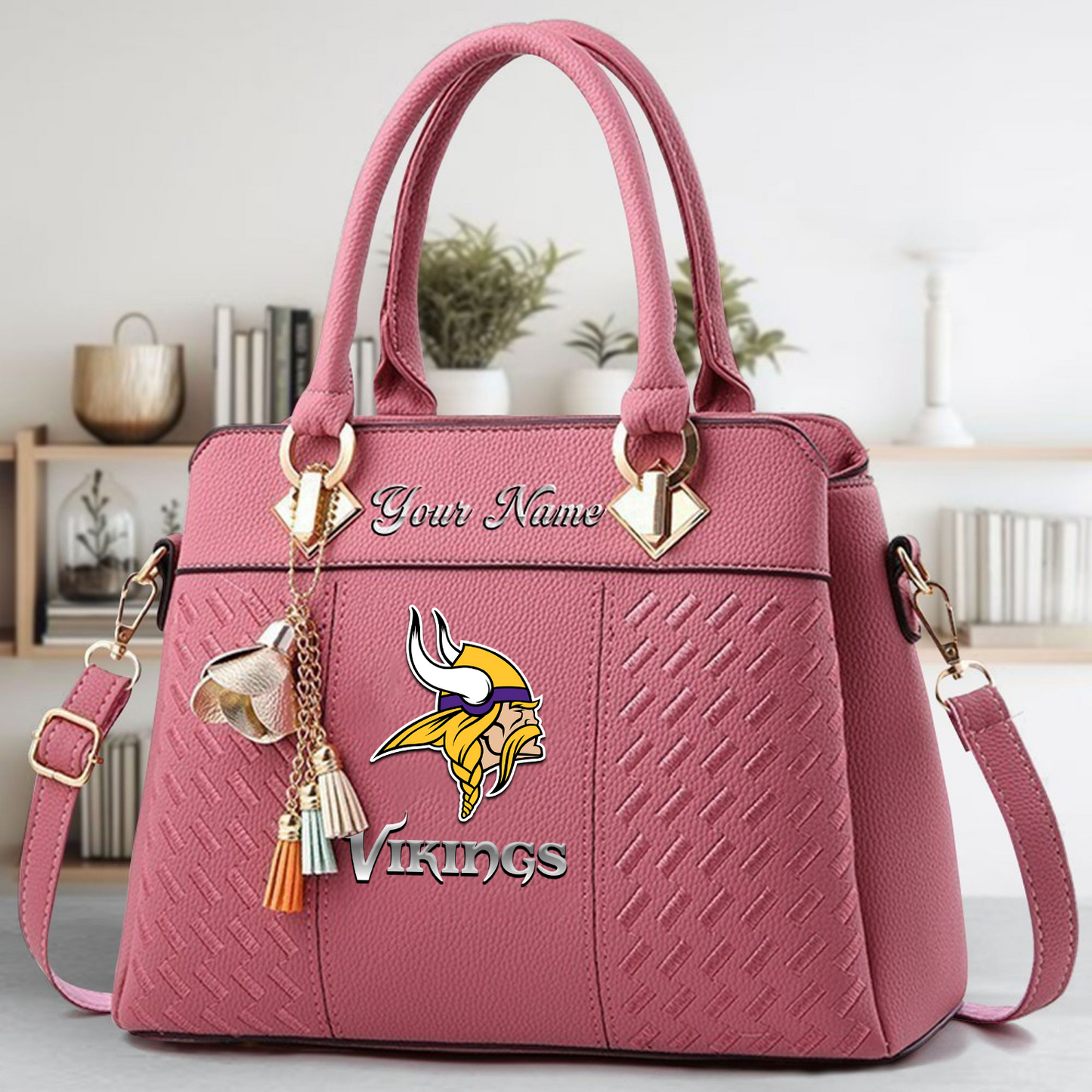 MIN x NFL Leather Bag DATND TANTD