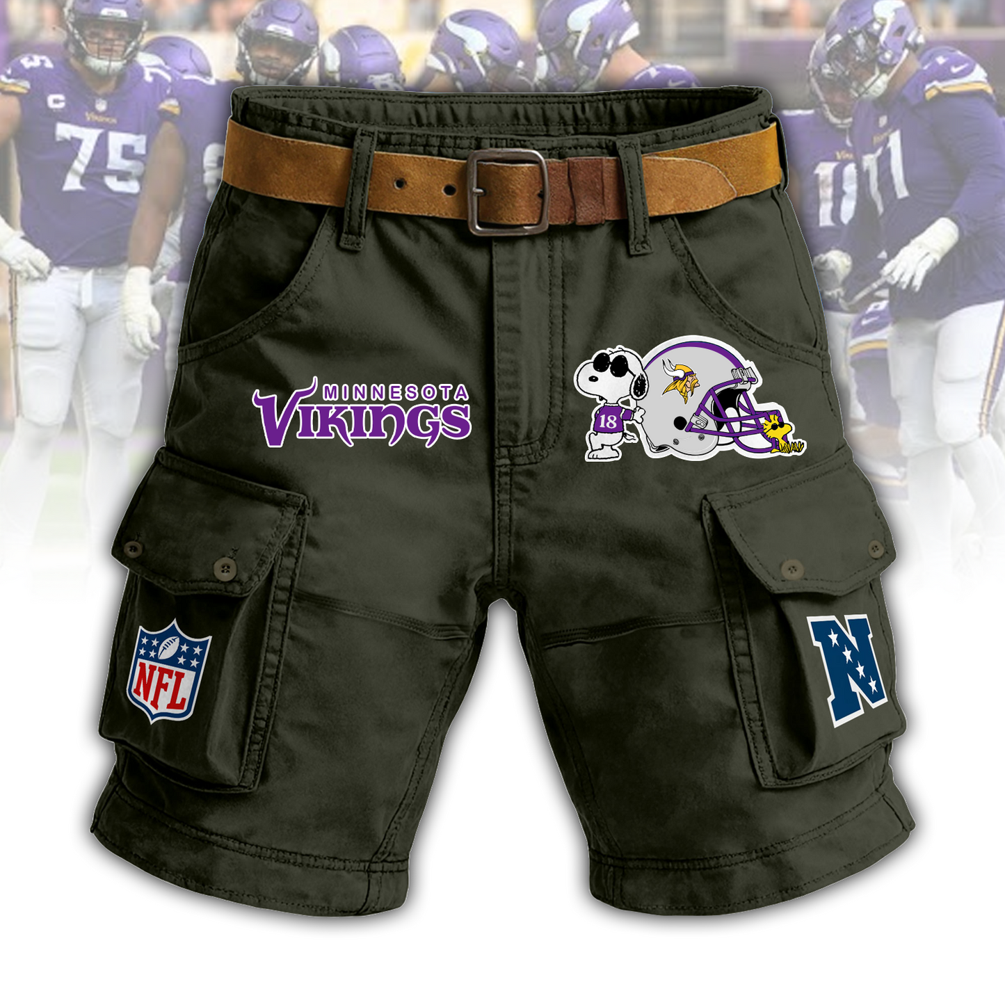MIN x NFL Man Shorts