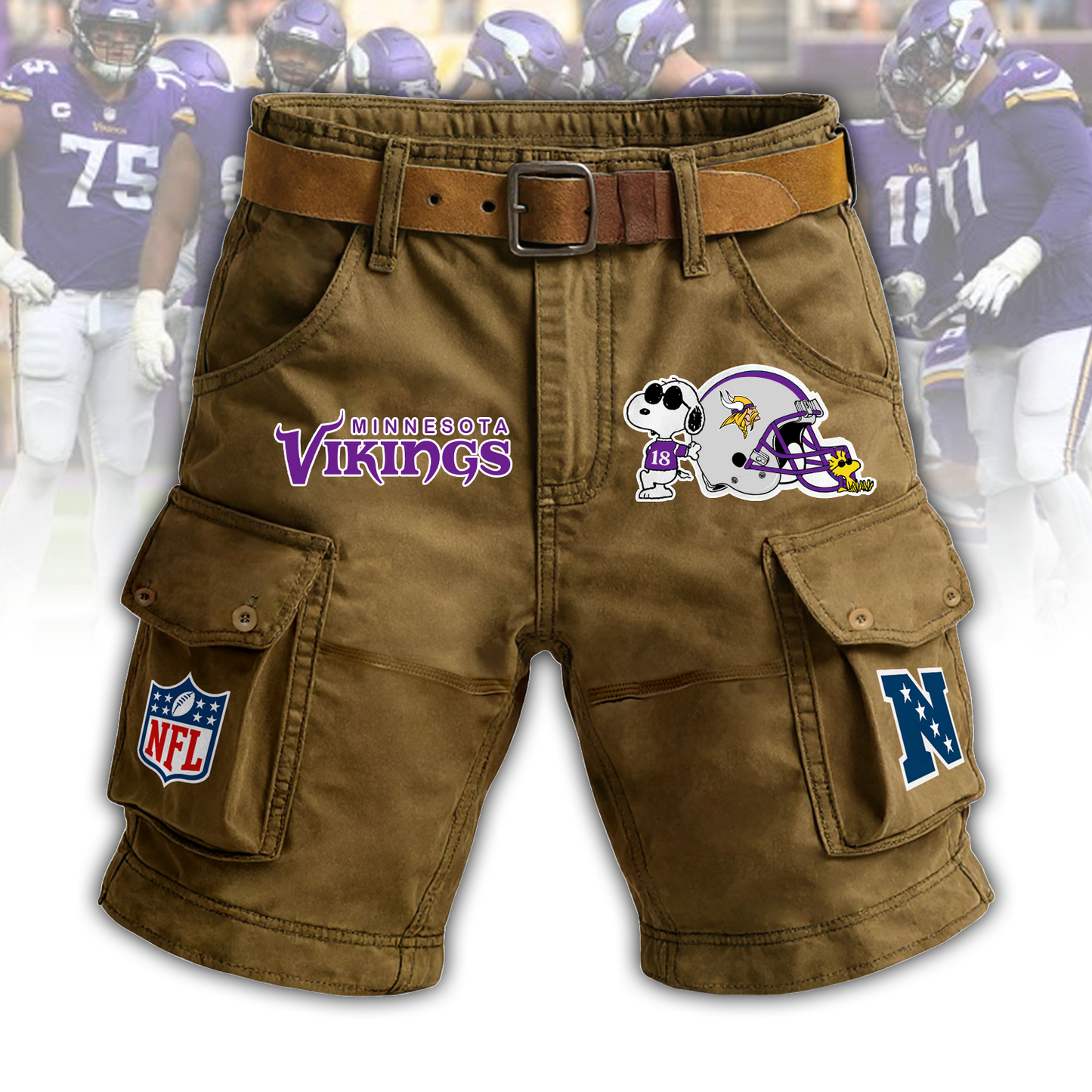 MIN x NFL Man Shorts