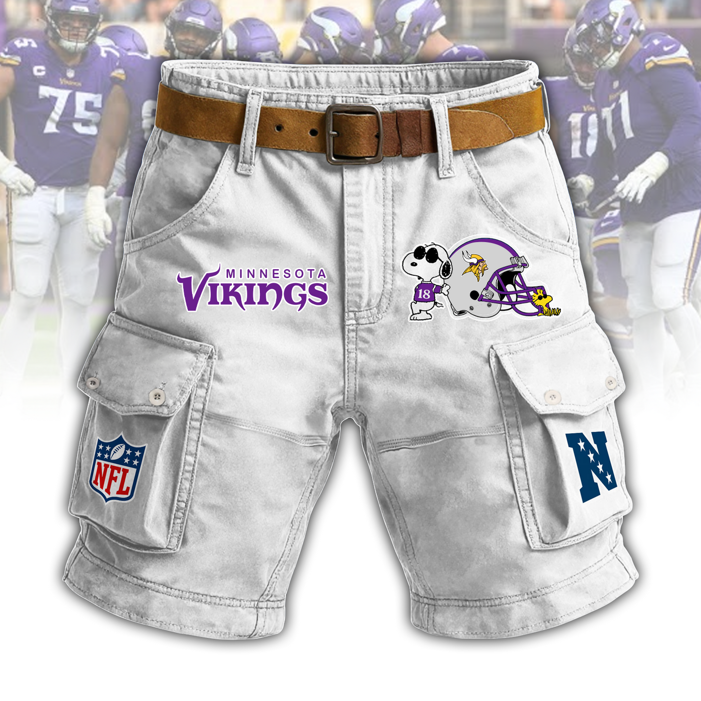 MIN x NFL Man Shorts