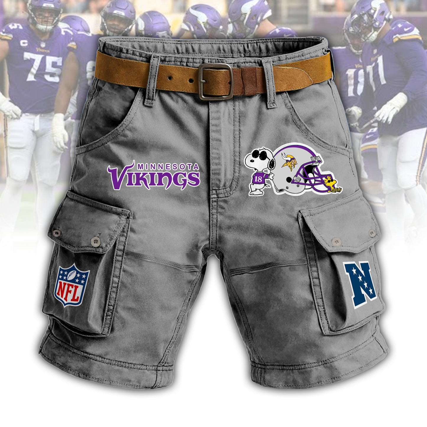 MIN x NFL Man Shorts