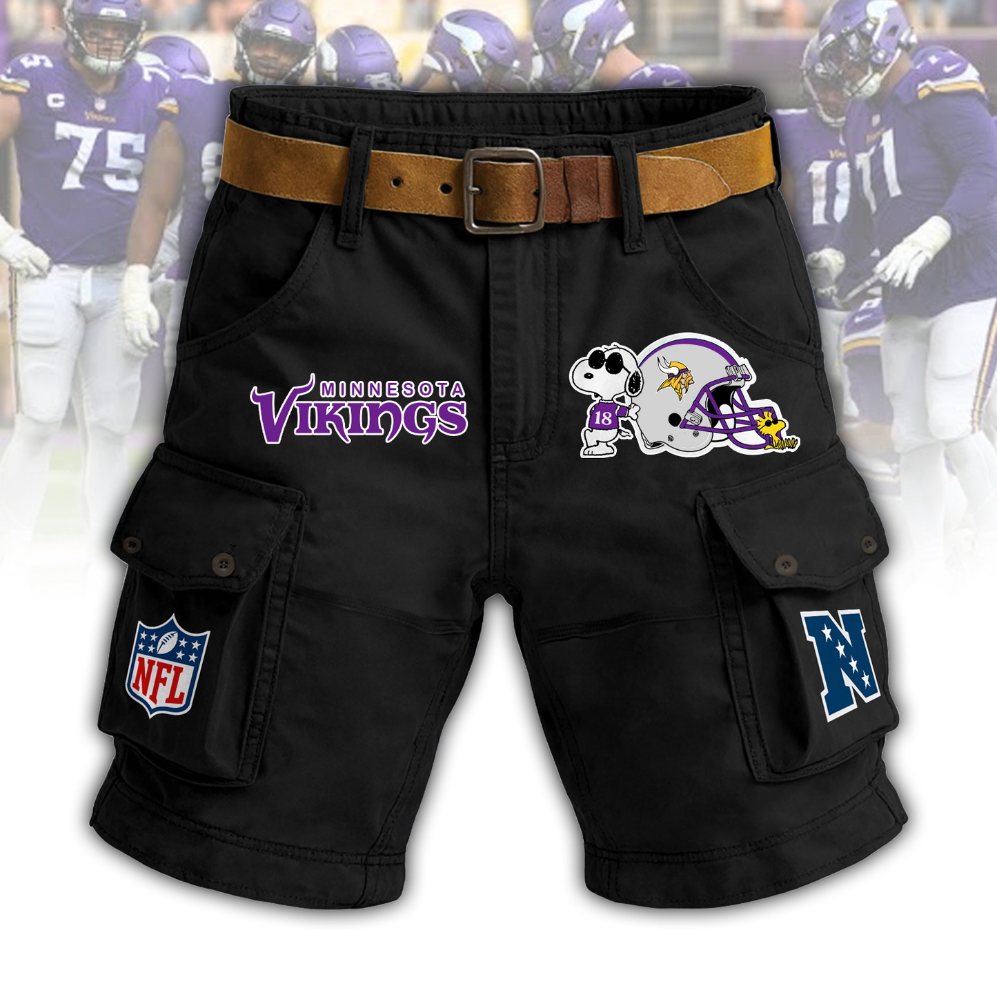 MIN x NFL Man Shorts