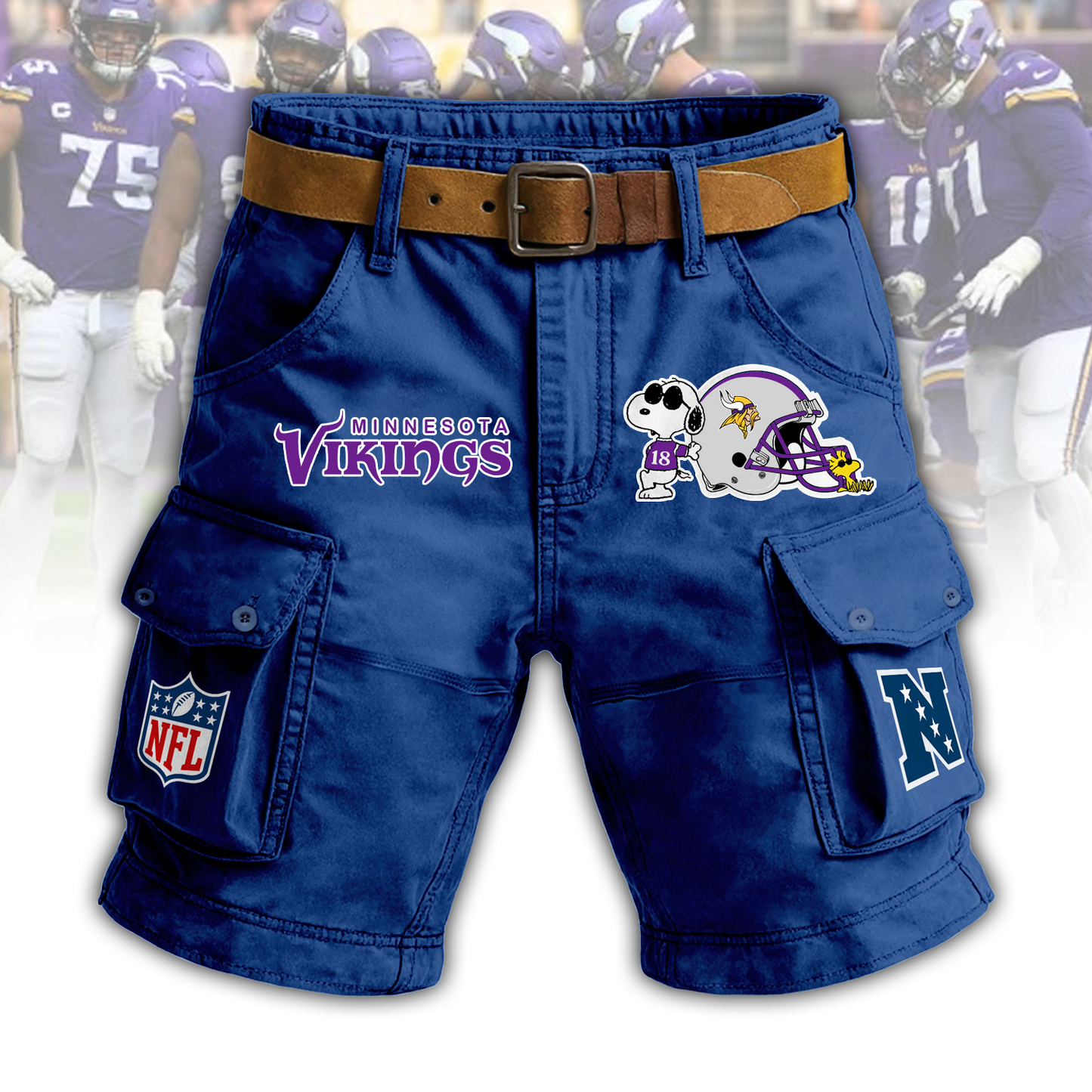 MIN x NFL Man Shorts