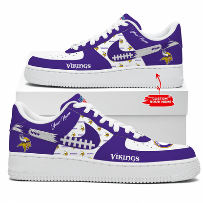 MIN x NFL Personalized AF1 Shoes DatND DVT