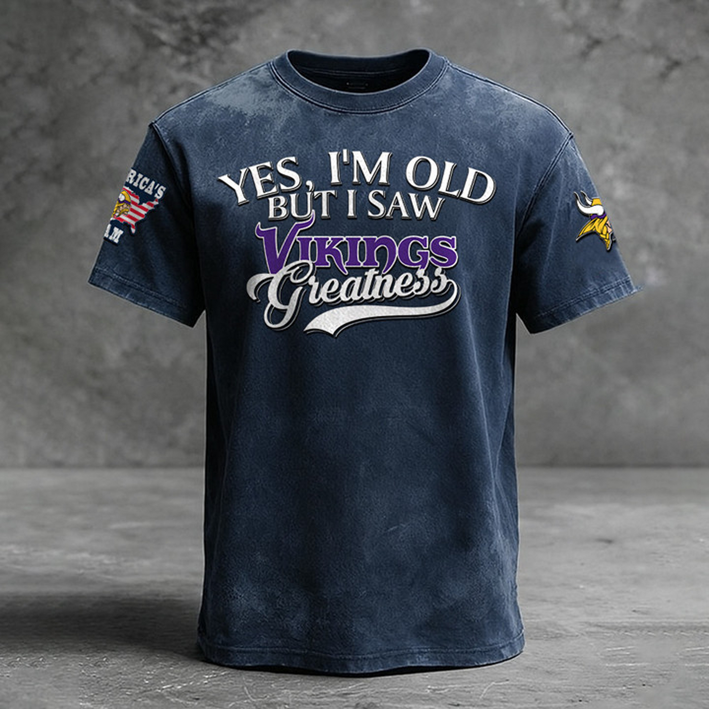 MIN X NFL Retro Style Shirt V1 NAK NHT