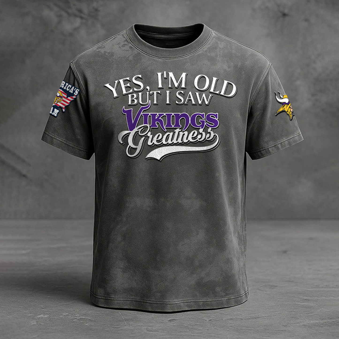 MIN X NFL Retro Style Shirt V1 NAK NHT