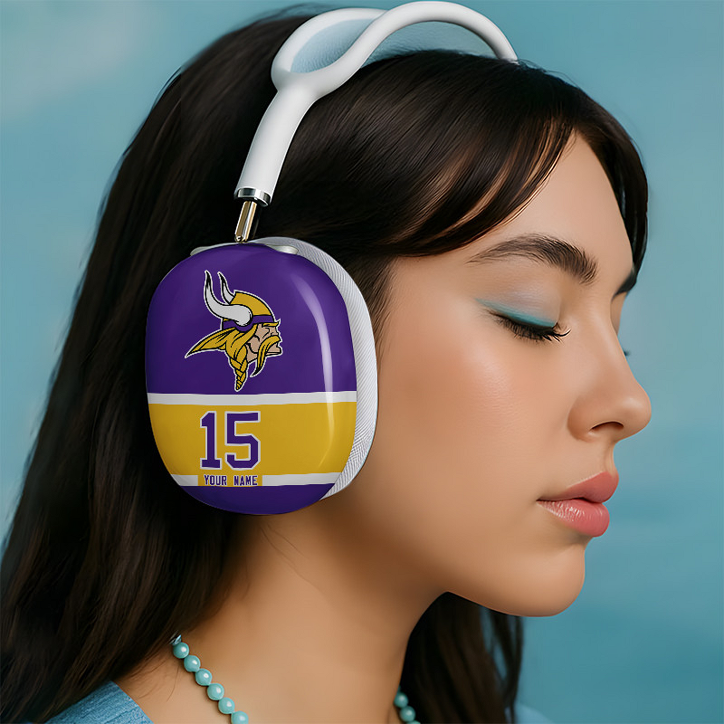 MIN x NFL Special Airpod Max Case Cover Personalized DATND TANTD