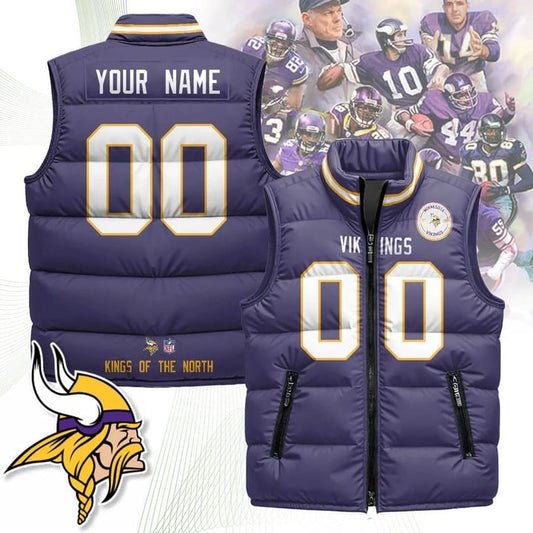MIN x NFL Unisex Puffer Vest DatND ThuongNH