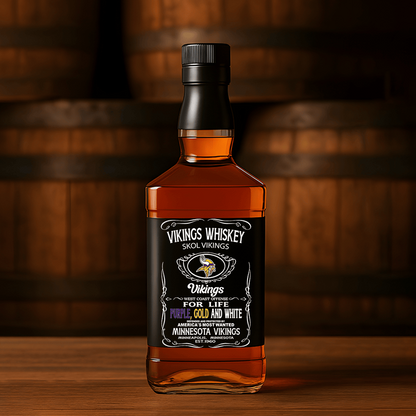 MIN x NFL Whiskey For True Fans Only DATND TANTD