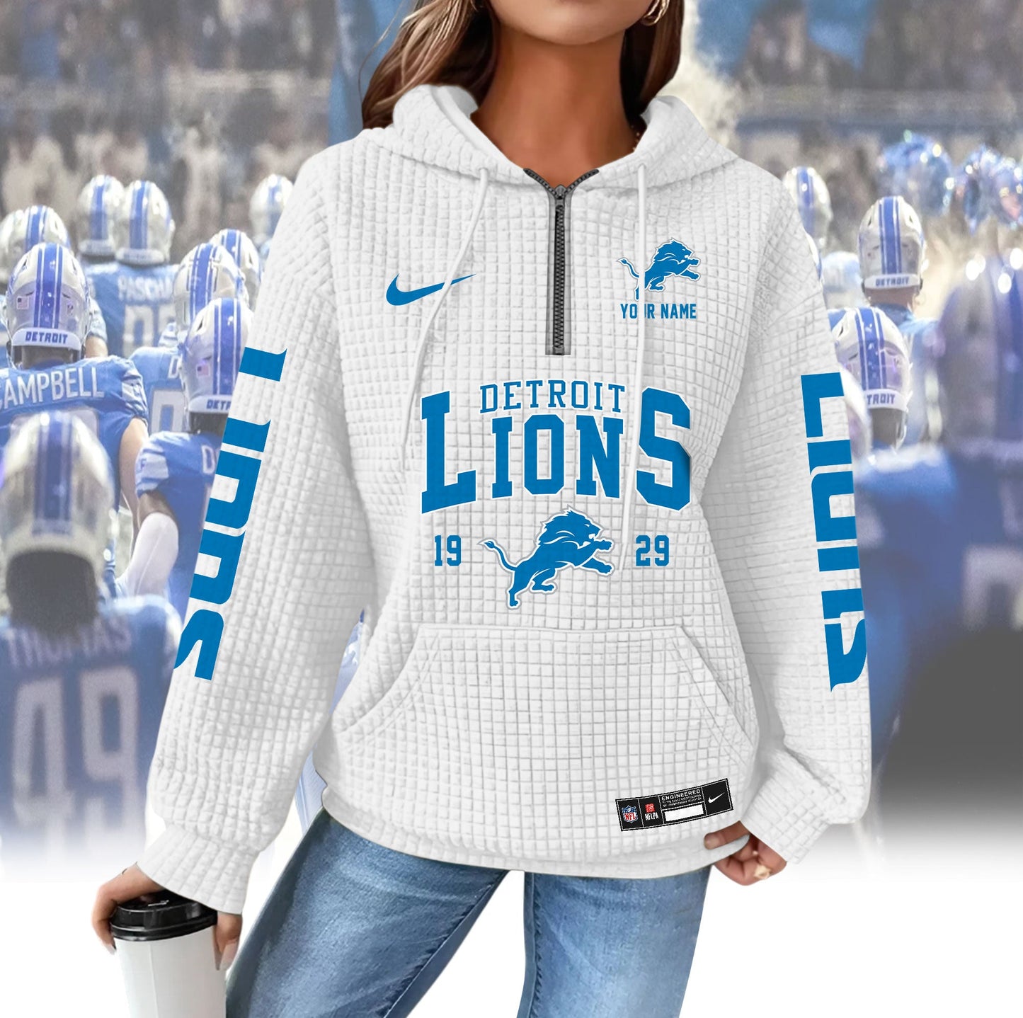 DL Premium NFL Waffle Hoodie DDT CTND