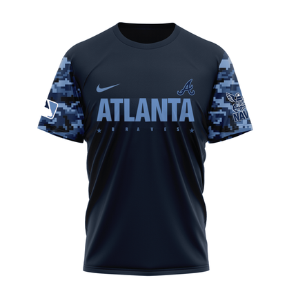 MLB AB Premium Navy 250 Years 3D Shirt DDT CTND