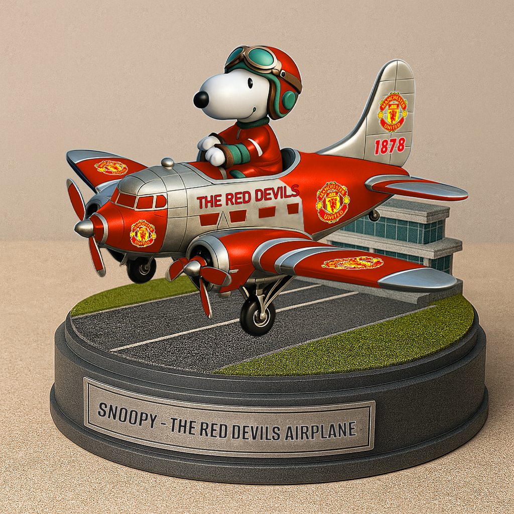 MU EPL x SNP Airplane Premium Acrylic Plaque DDT CTND