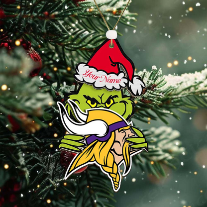 MV NFL x Grin Christmas Ornament DDT HLP