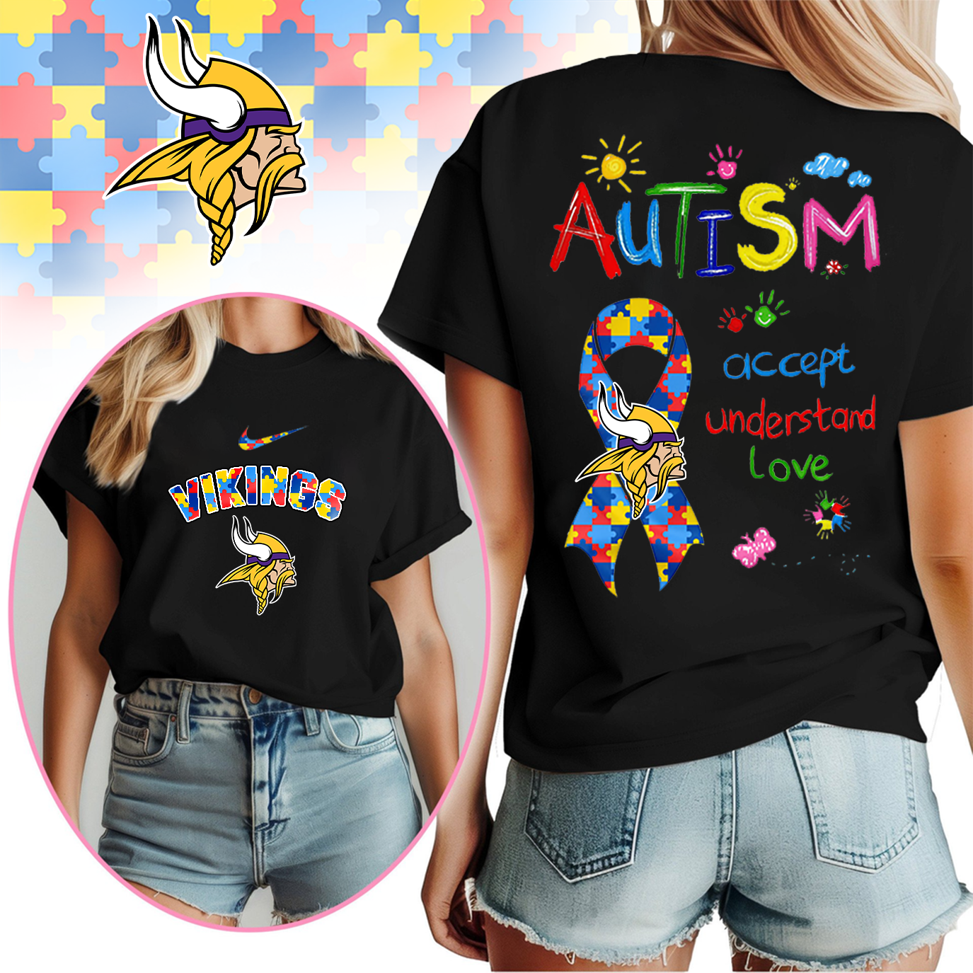 MV Premium Autism Awareness 3D Shirt DDT TTV