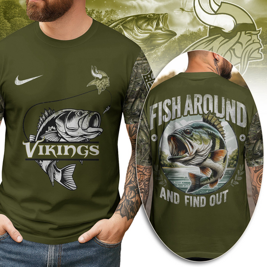 MV Premium Fish Around And Find Out 3D Shirt DDT CTND