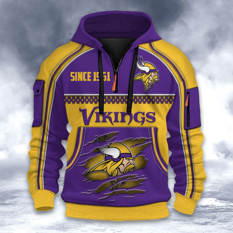 MV Premium NFL Multicolor V2 Zip Hoodie DDT CTND