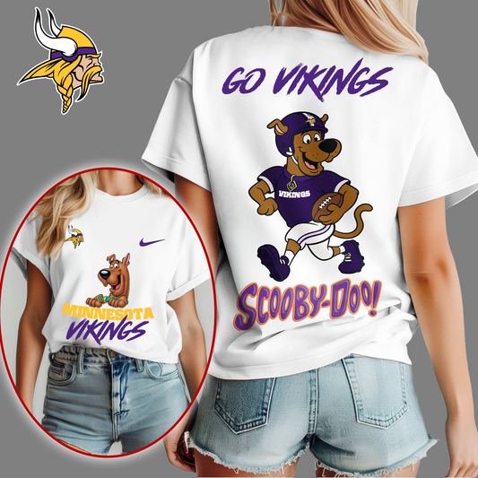 MV Premium NFL Scooby-Doo Fan Women‘s Shirt DDT CTND
