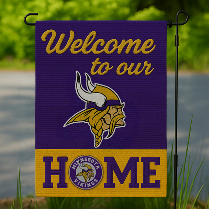 MV Premium NFL Welcome Home Flag DDT NTL